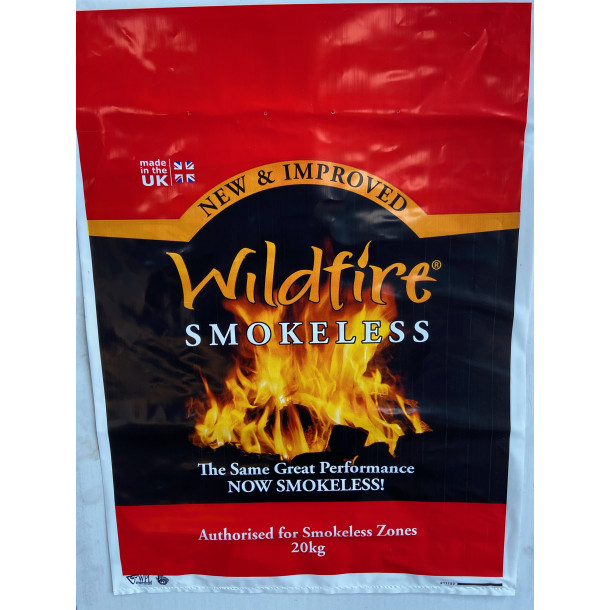 Wildfire Smokeless Briquettes 20kg Bag